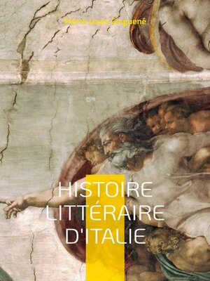 cover image of Histoire Littéraire D'italie
